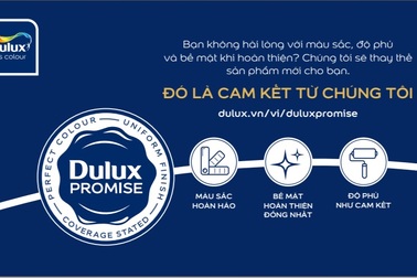 Dulux Promise - chương trình "cam kết 3 chuẩn" của AkzoNobel