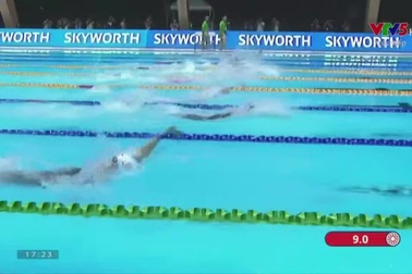 Anh viên giành HCB nội dung 50 bơi ngửa nữ