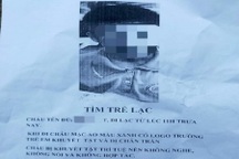 Bé trai khuyết tật đi lạc được phát hiện tử vong dưới hồ nước