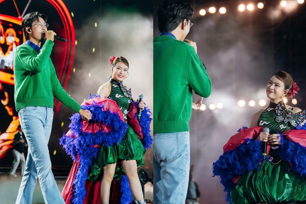 Hoàng Thuỳ Linh công khai ảnh nắm tay, tình tứ bên Đen Vâu - 1