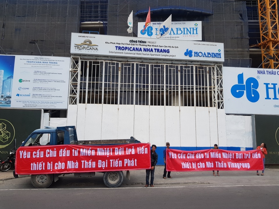 Nhà thầu Central tại “siêu” dự án Tropicana Nha Trang kêu cứu! - 1 Nhà thầu Central tại “siêu” dự án Tropicana Nha Trang kêu cứu! - 1