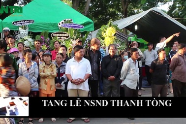 Người thân nén đau thương khi tiễn đưa NSND Thanh Tòng