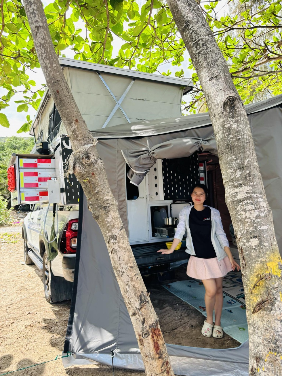 Gia đình 5 người ở TPHCM chi 1,5 tỷ đồng sắm nhà di động đi xuyên Việt - 8 Gia đình 5 người ở TPHCM chi 1,5 tỷ đồng sắm nhà di động đi xuyên Việt - 8