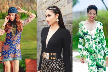 Gout thời trang “đắt xắt ra miếng” của Hà Hồ, Phạm Hương, Lan Khuê