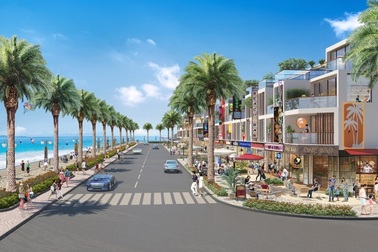 Về Lagi săn nhà phố biển thương mại