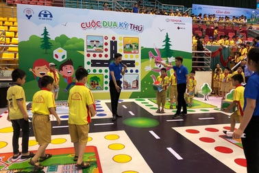 Toyota góp phần giáo dục nâng cao ý thức ATGT cho thế hệ trẻ