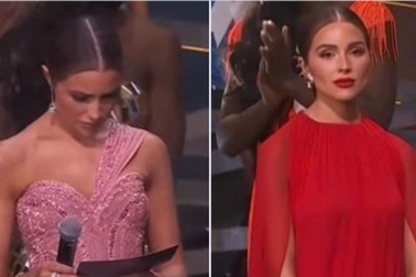 Fan bàn tán rầm rộ về phản ứng của cựu Hoa hậu Hoàn vũ trong đêm chung kết