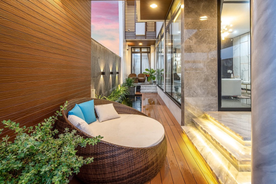 Mua mảnh đất 180m2, vợ chồng Việt làm nhà đẹp như resort ai cũng khen - 17