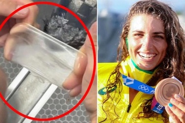 Nữ VĐV xinh đẹp giành huy chương ở Olympic nhờ… bao cao su