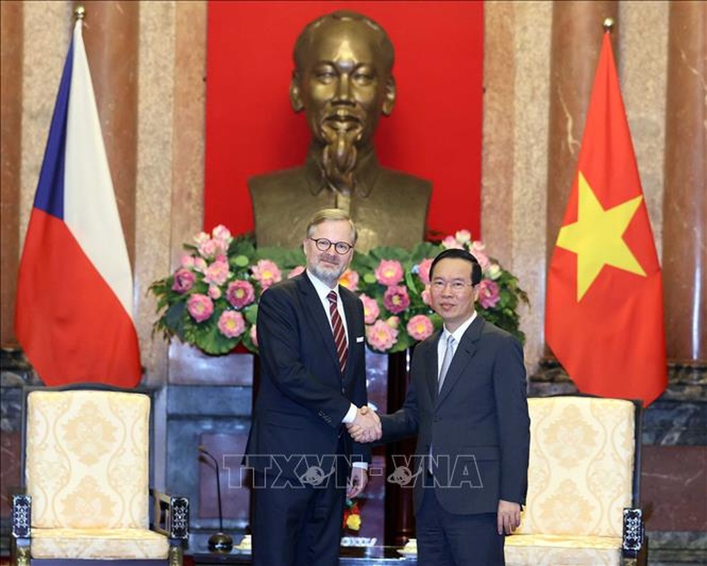 Chủ tịch nước Võ Văn Thưởng tiếp Thủ tướng Cộng hòa Séc Petr Fiala - 2 Chủ tịch nước Võ Văn Thưởng tiếp Thủ tướng Cộng hòa Séc Petr Fiala - 2