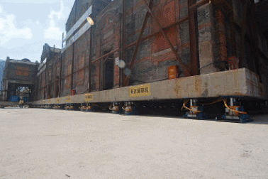 Xem "thần đèn Trung Quốc" di chuyển cả khu nhà cổ nặng hơn 7.500 tấn