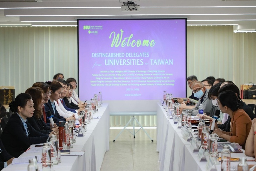 SIU mở rộng liên kết đào tạo với 13 trường đại học Đài Bắc Trung Hoa - 2 SIU mở rộng liên kết đào tạo với 13 trường đại học Đài Bắc Trung Hoa - 2
