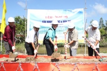 Khởi công cầu Khuyến học và Dân trí thứ 9 tại Bạc Liêu
