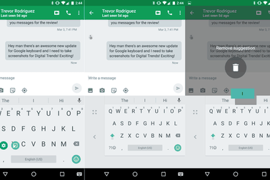 Bàn phím Google 5.0 cập nhật chế độ gõ bằng một tay