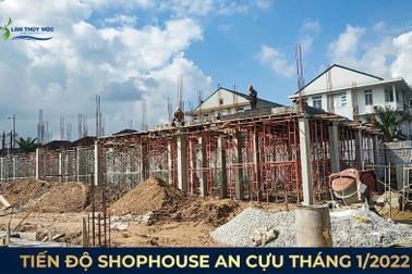 Shophouse An Cựu City cam kết đảm bảo tiến độ xây dựng