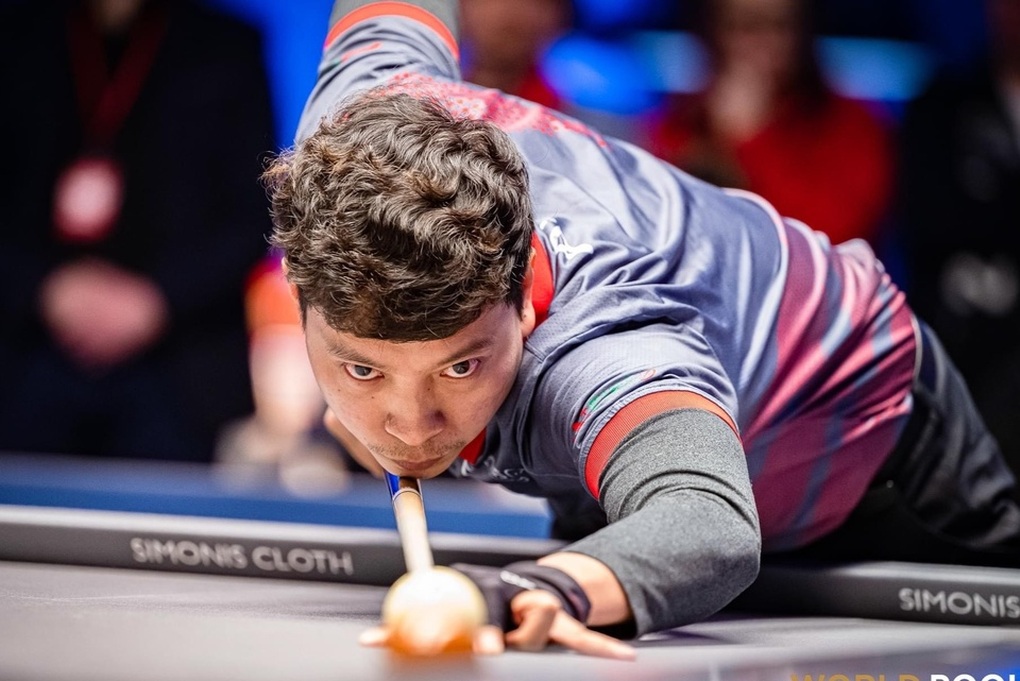 Cơ thủ Việt Nam tiếp tục gây ấn tượng ở giải billiards thế giới - 1 Cơ thủ Việt Nam tiếp tục gây ấn tượng ở giải billiards thế giới - 1