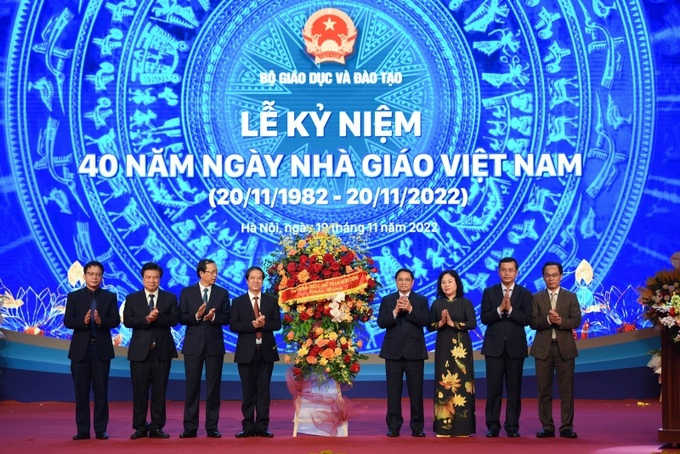 Lễ kỷ niệm 40 năm Ngày Nhà giáo Việt Nam (20/11/1982-20/11/2022).