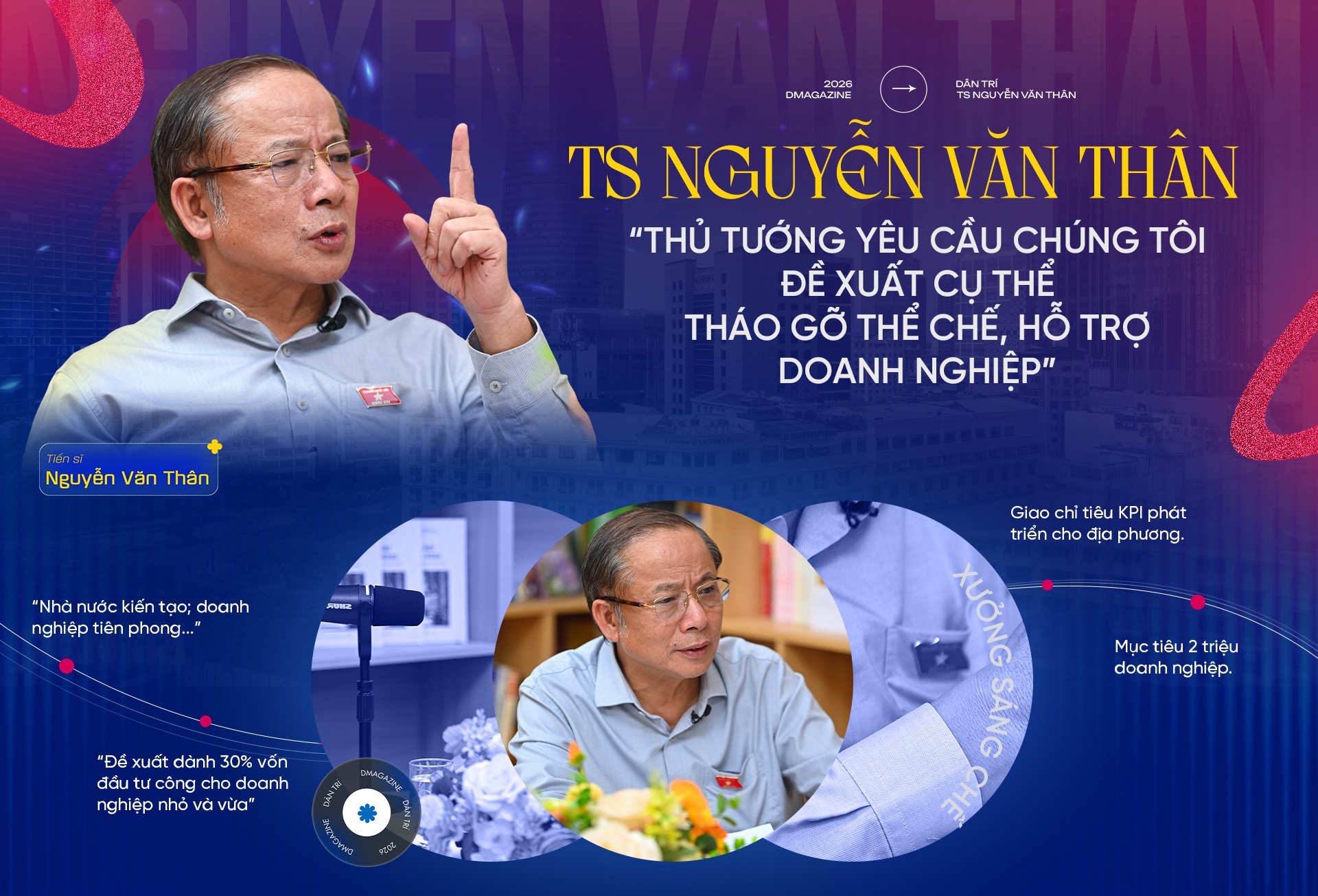 “Thủ tướng yêu cầu chúng tôi đề xuất cụ thể về thể chế hỗ trợ doanh nghiệp"