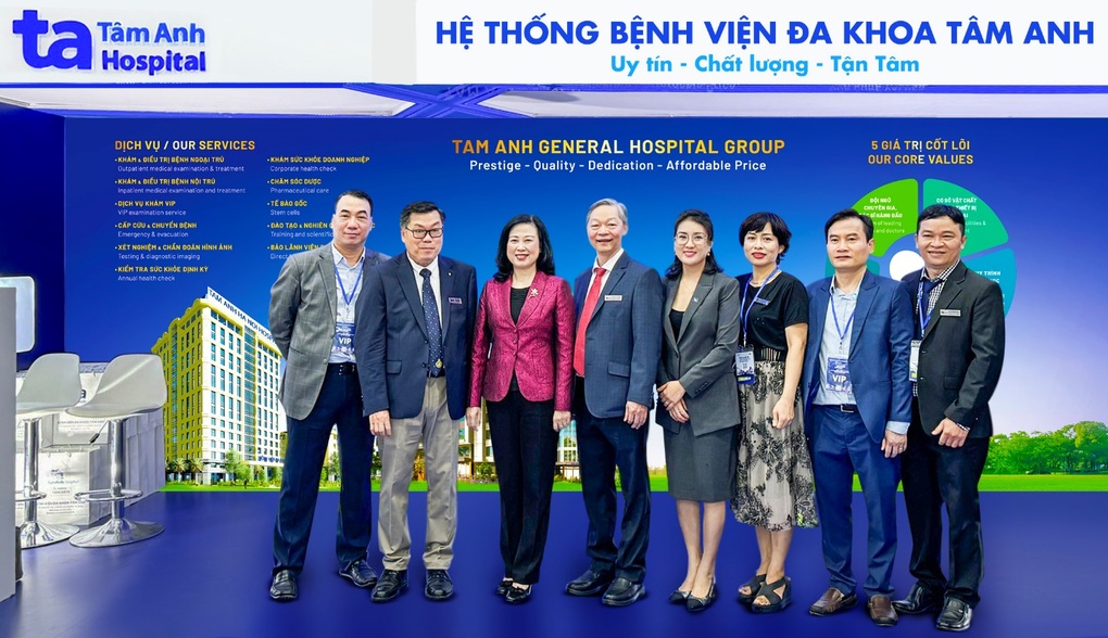 Bệnh viện Tâm Anh trình diễn công nghệ y tế ở Triển lãm quốc tế đổi mới sáng tạo - 3 Bệnh viện Tâm Anh trình diễn công nghệ y tế ở Triển lãm quốc tế đổi mới sáng tạo - 3