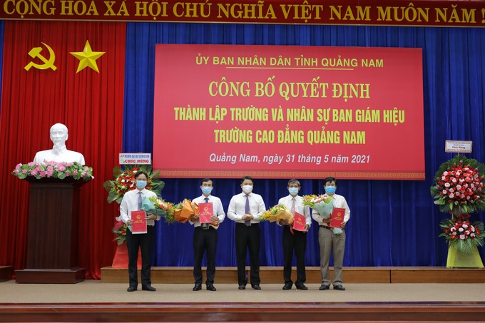 Thành lập Trường Cao đẳng Quảng Nam - Ảnh 2.