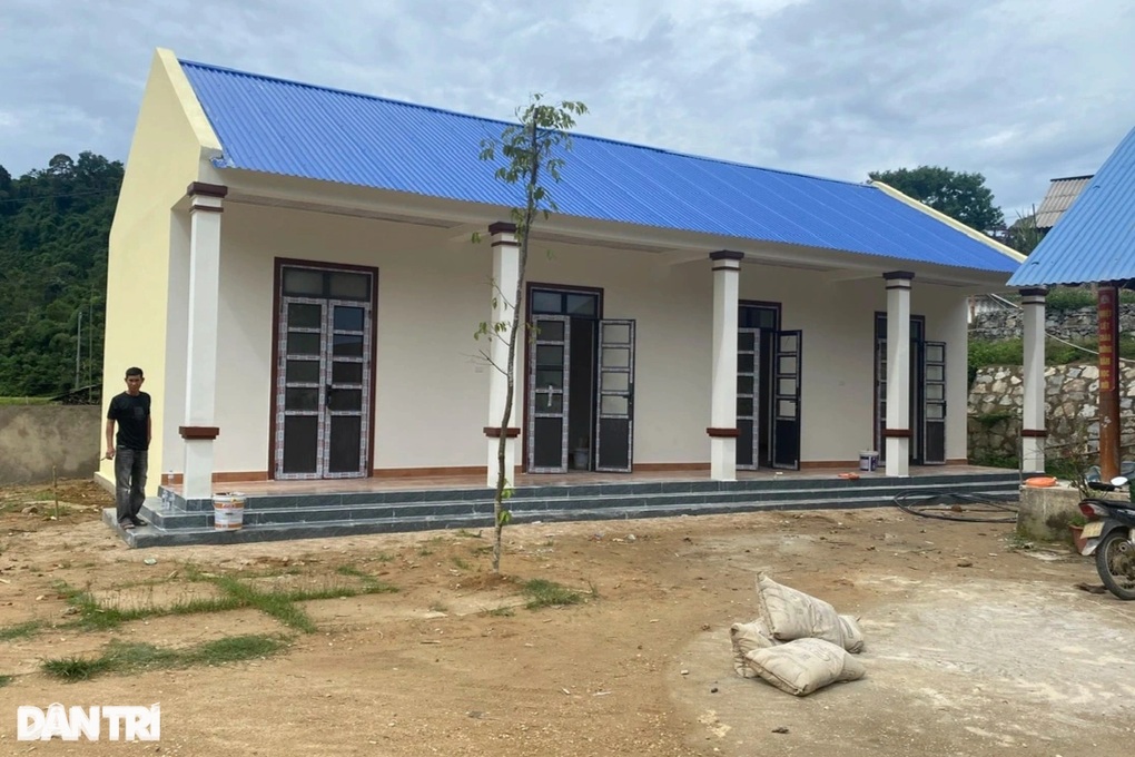 Điểm trường Dân trí ở biên giới Nghệ An đã xong, chờ ngày khánh thành - 1 Điểm trường Dân trí ở biên giới Nghệ An đã xong, chờ ngày khánh thành - 1
