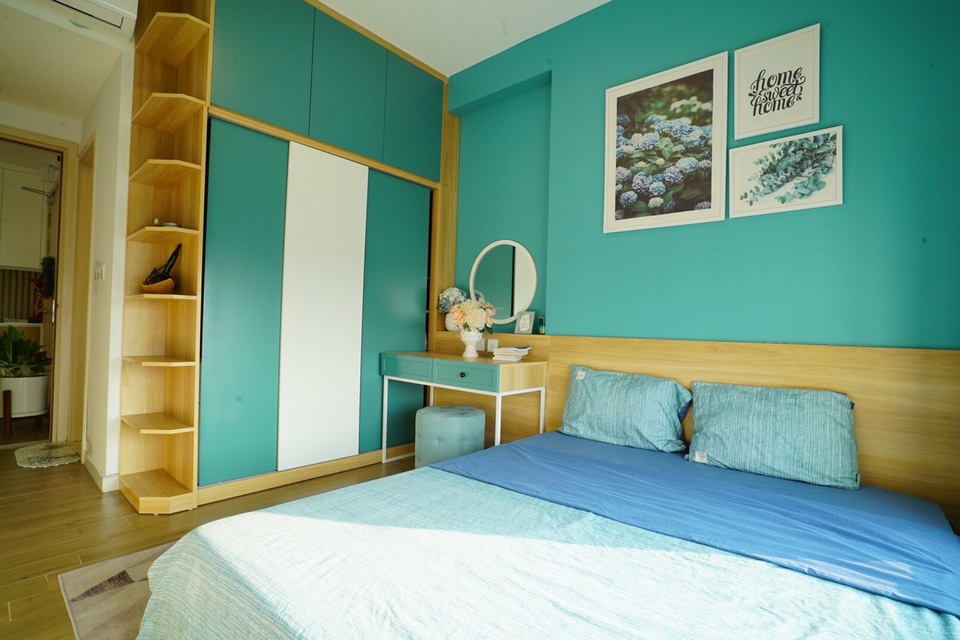 Căn hộ 65m2 “đẹp mê” nhờ độc chiêu thiết kế nội thất của mẹ đảm Hà Nội - 7 Căn hộ 65m2 “đẹp mê” nhờ độc chiêu thiết kế nội thất của mẹ đảm Hà Nội - 7