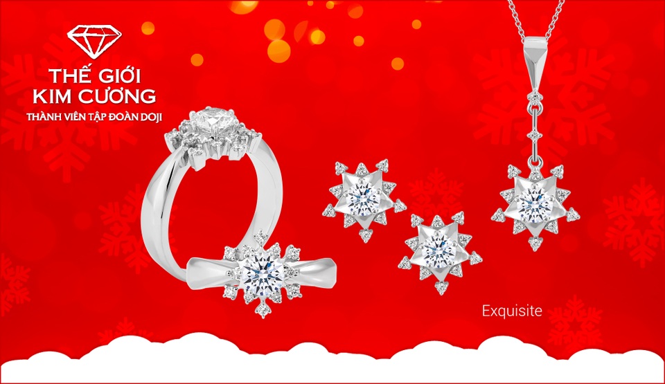 Thế Giới Kim Cương ưu đãi tới 20% dịp Noel - 5 Thế Giới Kim Cương ưu đãi tới 20% dịp Noel - 5