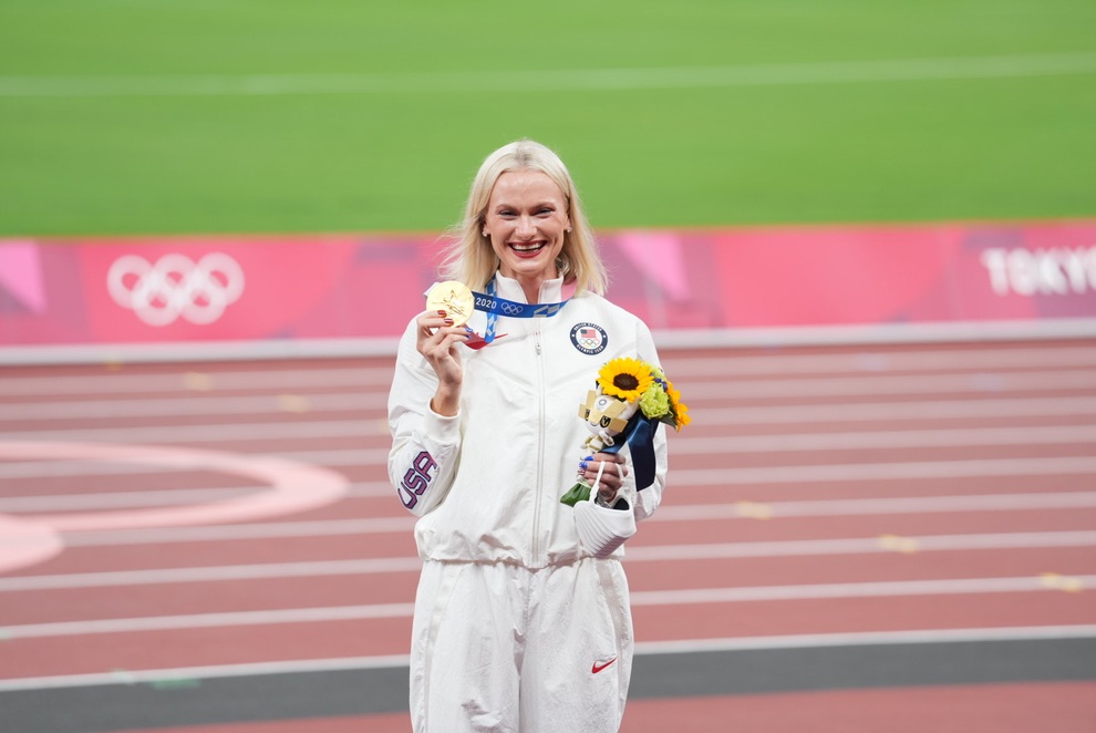 Mỹ nhân nhảy sào nước Mỹ lần đầu giành HCV Olympic - 8 Mỹ nhân nhảy sào nước Mỹ lần đầu giành HCV Olympic - 8