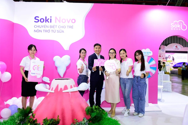 Soki Novo lọt top các sản phẩm được quan tâm hàng đầu tại Vietbaby Fair 2022