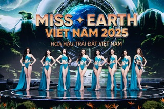 Thí sinh Hoa hậu Trái đất Việt Nam diễn bikini để lộ chi tiết nhạy cảm - 1