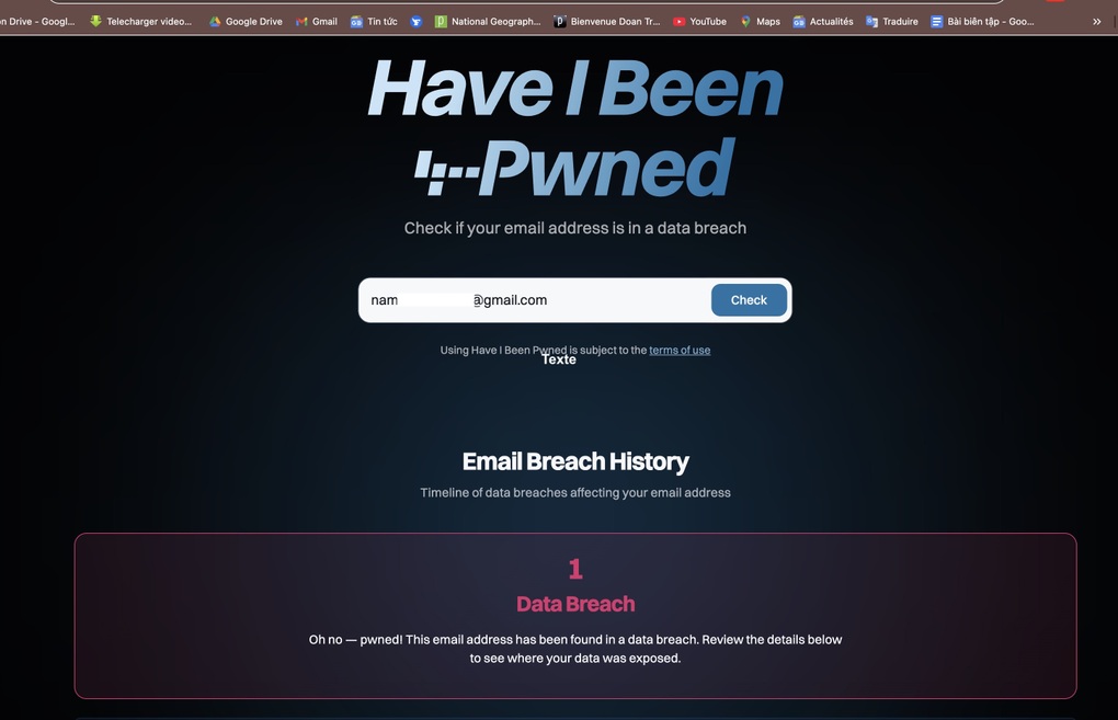 Alerta urgente: Se han filtrado 1.300 millones de contraseñas; cómo comprobarlo - 1 Cảnh báo khẩn 1,3 tỷ mật khẩu bị lộ lọt, cách kiểm tra - 1