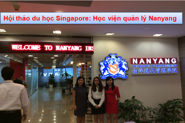 Giao lưu với Học viện Quản lý Nanyang Singapore