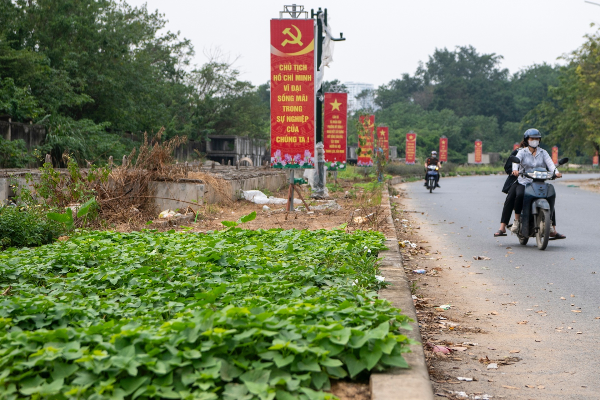 Hà Nội: Con phố 235 tỷ đồng ngổn ngang vật liệu và rác sau 4 năm khởi công - 12 Hà Nội: Con phố 235 tỷ đồng ngổn ngang vật liệu và rác sau 4 năm khởi công - 12