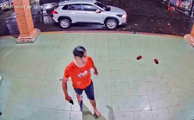 Tại hiện trường vụ việc ảnh cắt từ clíp