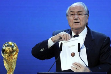 Sepp Blatter thừa nhận Nga được đăng cai World Cup trước cuộc bỏ phiếu
