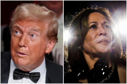 Cuộc chiến "cân não" của ông Trump và bà Harris trên bàn cờ Trung Đông