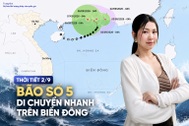 Thời tiết 2/9: Miền Bắc nắng nóng gay gắt, bão số 5 hướng ra biển