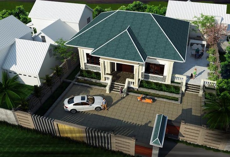 Ngỡ ngàng với những mẫu nhà cấp 4 dưới 300 triệu, vừa đẹp lại sang chảnh - 10 Ngỡ ngàng với những mẫu nhà cấp 4 dưới 300 triệu, vừa đẹp lại sang chảnh - 10