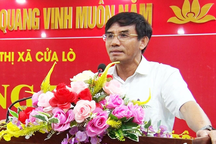 Chủ tịch thị xã Cửa Lò Doãn Tiến Dũng bị khai trừ khỏi Đảng