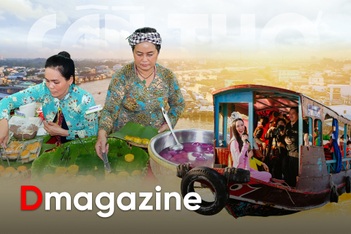 Về Cồn Sơn: Trải nghiệm làm bánh, đi thuyền, xem cá lóc biết bay