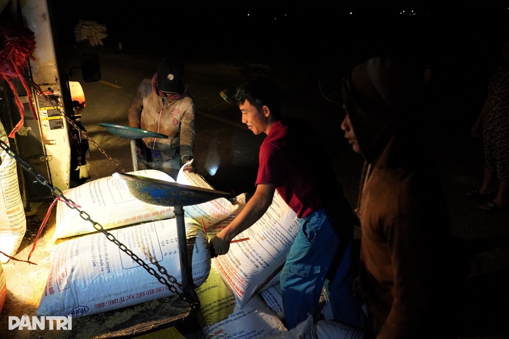 Soi đèn gặt lúa đêm những ngày nắng nóng thiêu đốt - 5 Soi đèn gặt lúa đêm những ngày nắng nóng thiêu đốt - 5