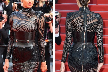 2 tháng sau khi sinh, bồ cũ Ronaldo diện váy táo bạo