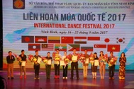 Việt Nam giành 4 HCV, 10 HCB tại liên hoan Múa quốc tế 2017