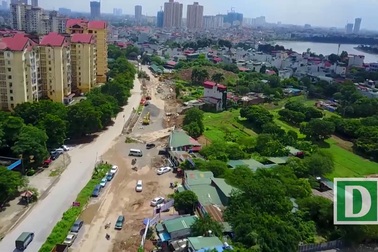 Hà Nội: Đường 600 tỷ đồng một km làm 15 năm chưa xong