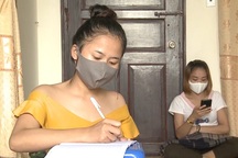 Xúc động bức thư “Bình an ở tâm bão” của những cô gái trong khu cách ly