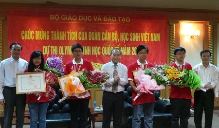 Việt Nam giành 3 huy chương tại Olympic Sinh học Quốc tế