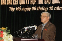 Tổng Bí thư: “Tham nhũng đã thành dây, không chỉ là… ăn mảnh”