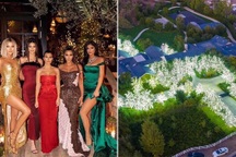 Gia đình Kardashian thắp sáng biệt thự hàng chục triệu USD đón giáng sinh