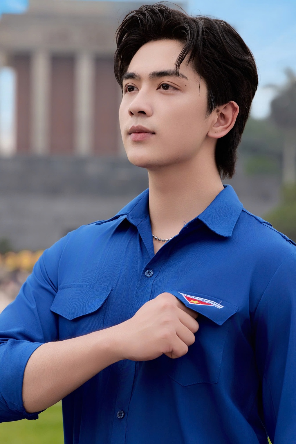 Nam Vương Minh Ứng thăm Lăng Bác dịp nghỉ lễ 30/4 - 2 Nam Vương Minh Ứng thăm Lăng Bác dịp nghỉ lễ 30/4 - 2