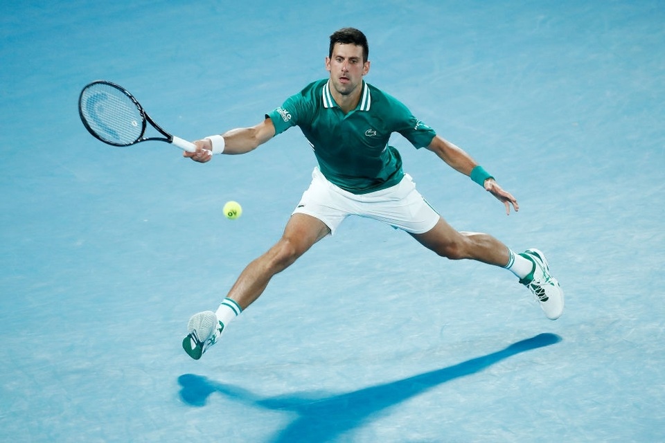 Australian Open: Ngược dòng hạ Zverev, Djokovic vào bán kết - 2 Australian Open: Ngược dòng hạ Zverev, Djokovic vào bán kết - 2
